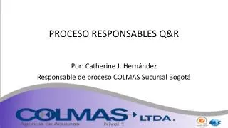 proceso responsables q r