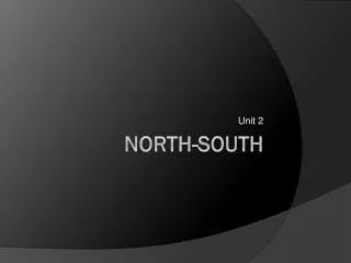 North-South