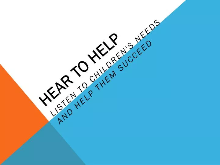 hear to help