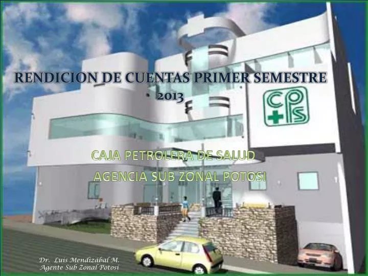 rendicion de cuentas primer semestre 2013