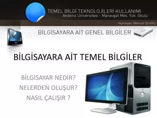 b lg sayara a t temel b lg ler