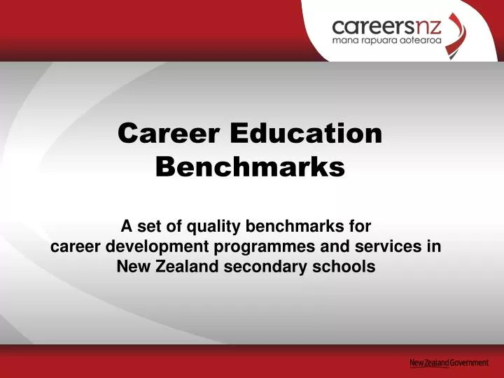 career education benchmarks