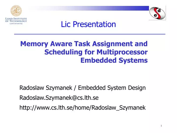 lic presentation