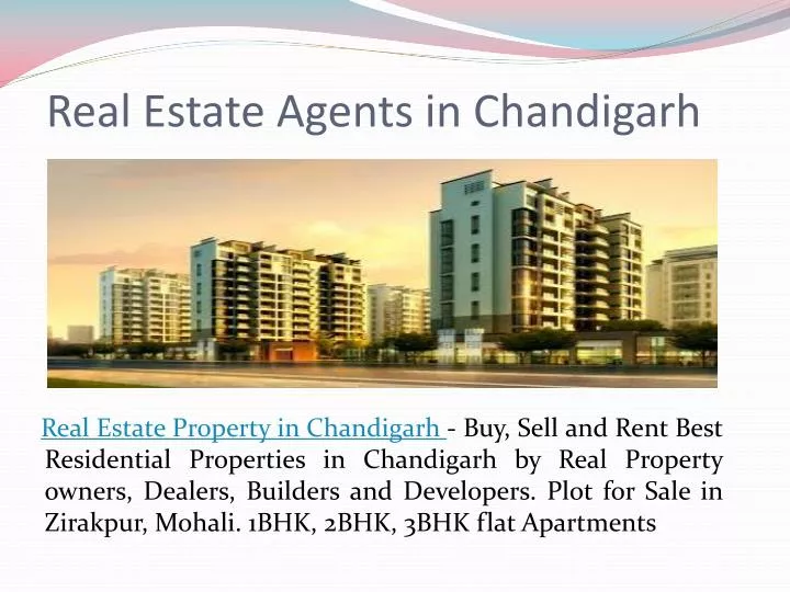 real estate agents in chandigarh