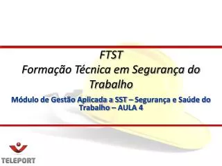 m dulo de gest o aplicada a sst seguran a e sa de do trabalho aula 4