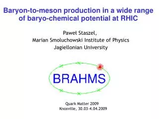 Baryon-to-meson production in a wide range o f baryo-chemical potential at R H IC