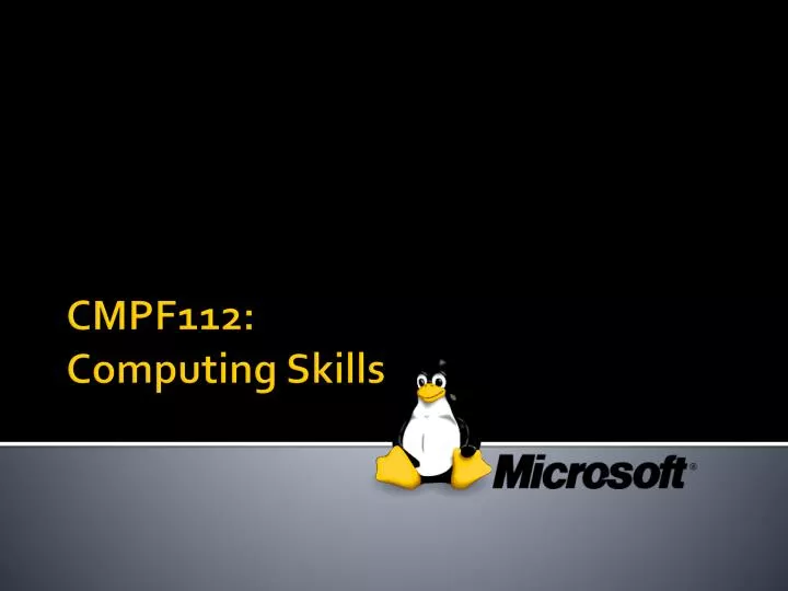 cmpf112 computing skills