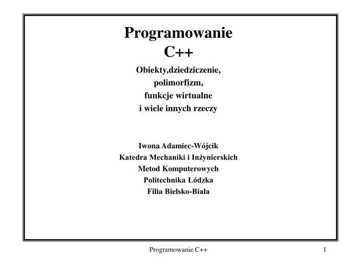 programowanie c