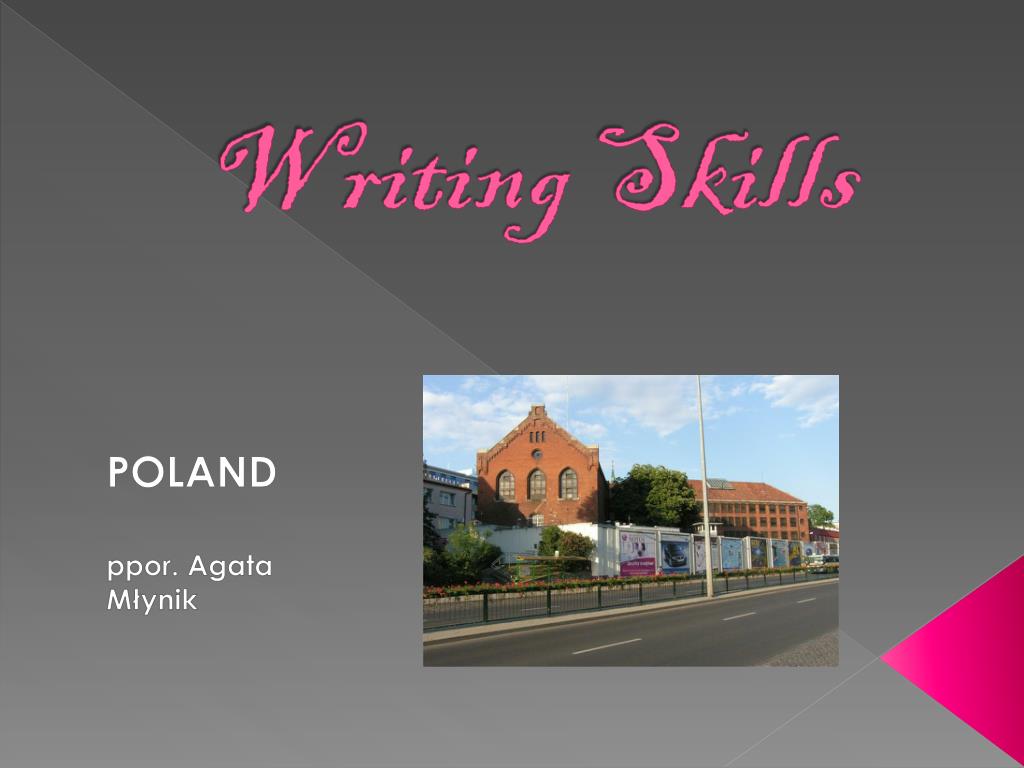 PPT - Writing Skills PowerPoint Presentation, free download - ID:6169419