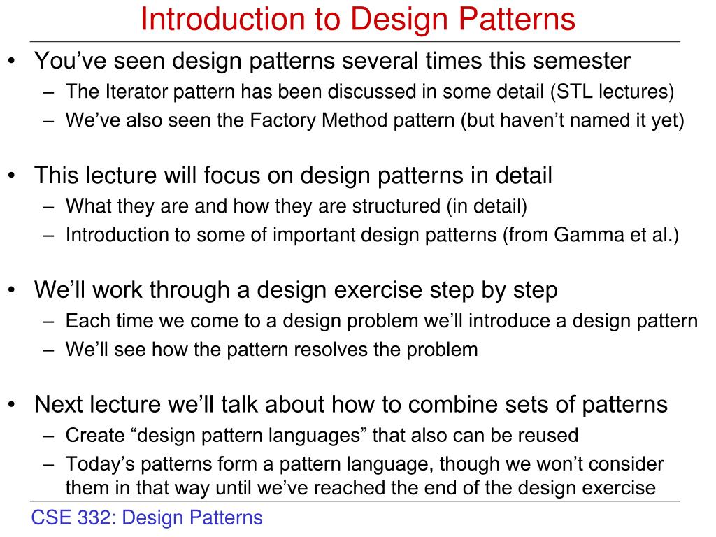 PPT - Introduction to Design Patterns PowerPoint Presentation, free ...