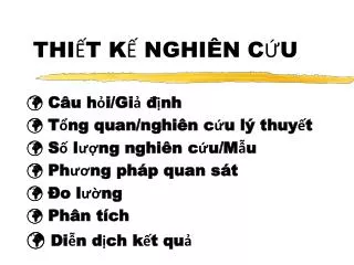 thi t k nghi n c u