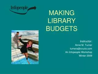 MAKING LIBRARY BUDGETS