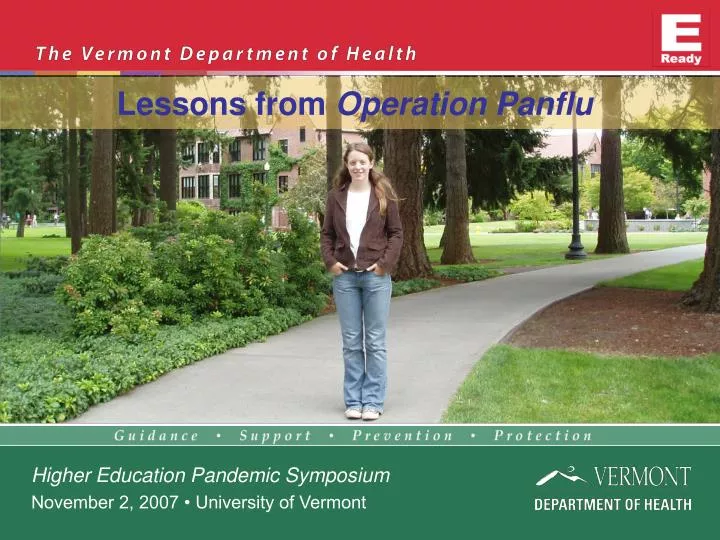 lessons from operation panflu