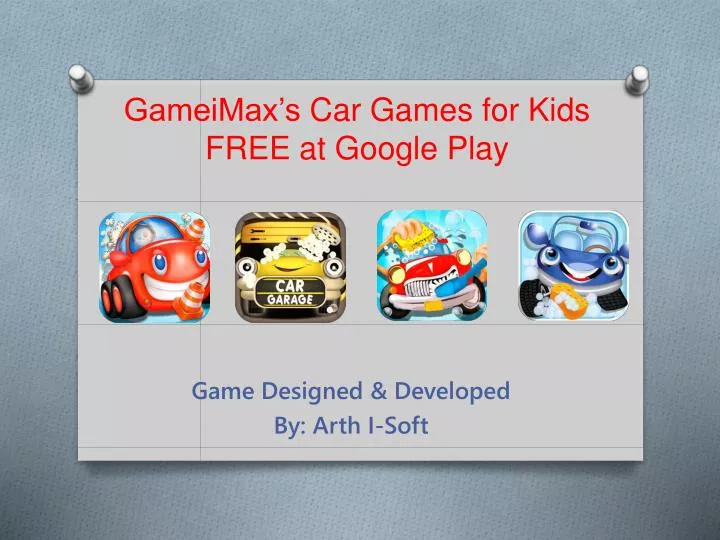 gameimax s car games for kids free at google play