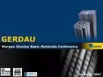 GERDAU - slide 1