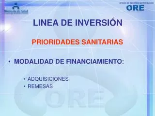linea de inversi n