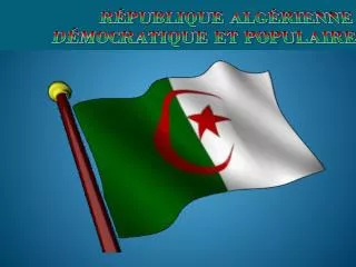 r publique alg rienne d mocratique et populaire