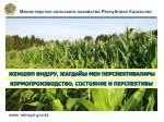 Министерство сельского хозяйства Республики Казахстан - slide 1