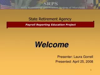 State Retirement Agency