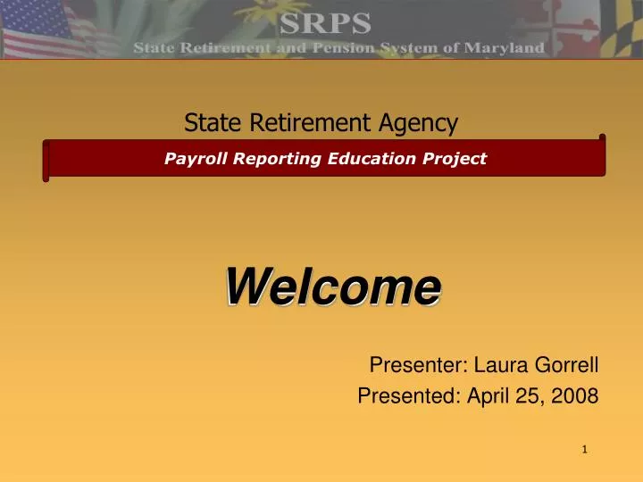 state retirement agency