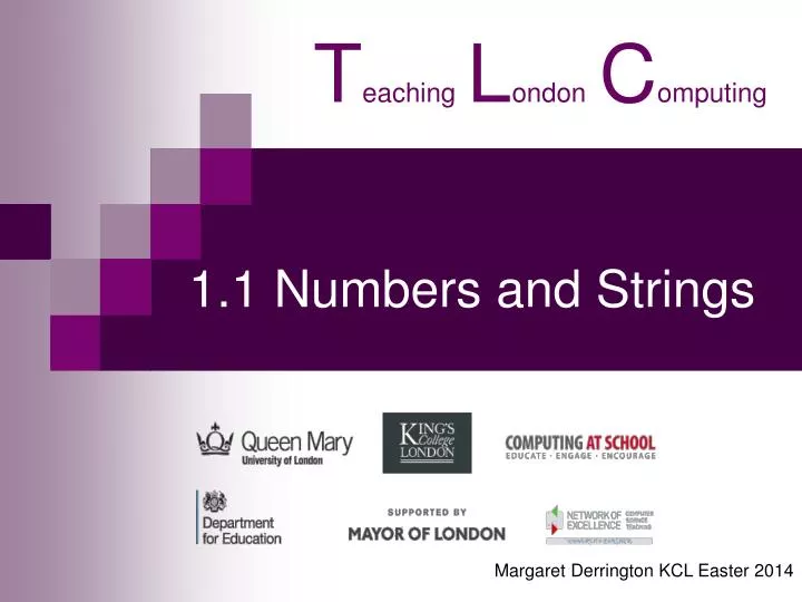 1 1 numbers and strings