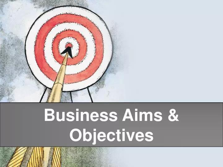business aims objectives