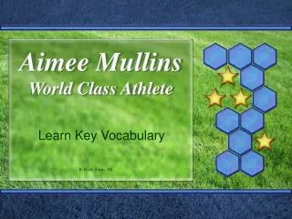 Aimee Mullins World Class Athlete