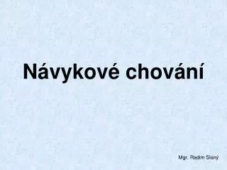 n vykov chov n