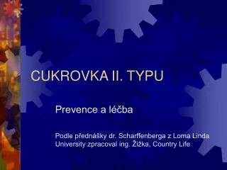 cukrovka ii typu