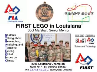 FIRST LEGO in Louisiana