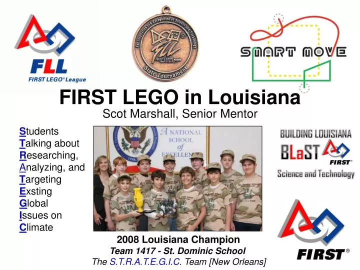 first lego in louisiana