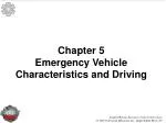 Chapter 5 Emergency Vehicle Characteristics and Driving