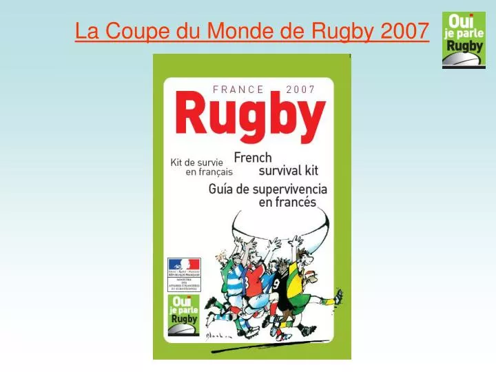 la coupe du monde de rugby 2007