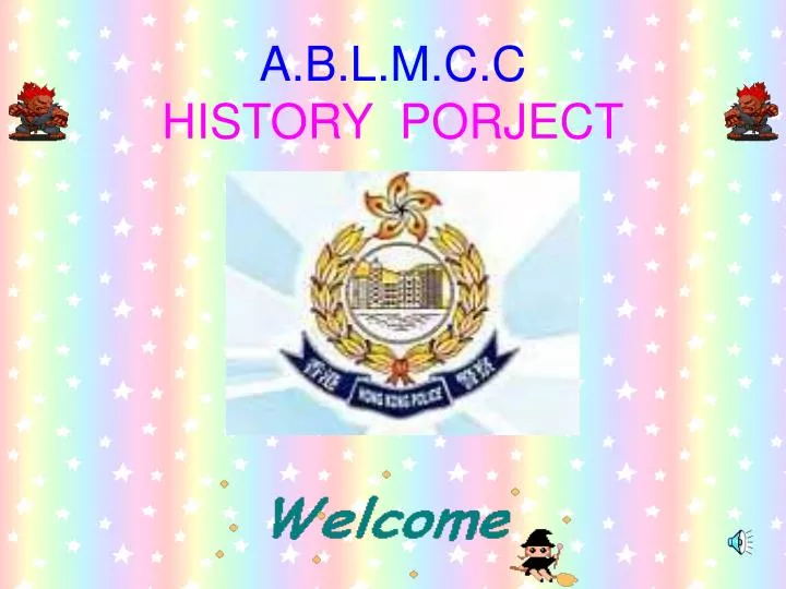 a b l m c c history porject