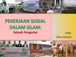 pekerjaan sosial dalam islam sebuah pengantar