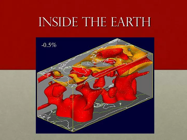 inside the earth