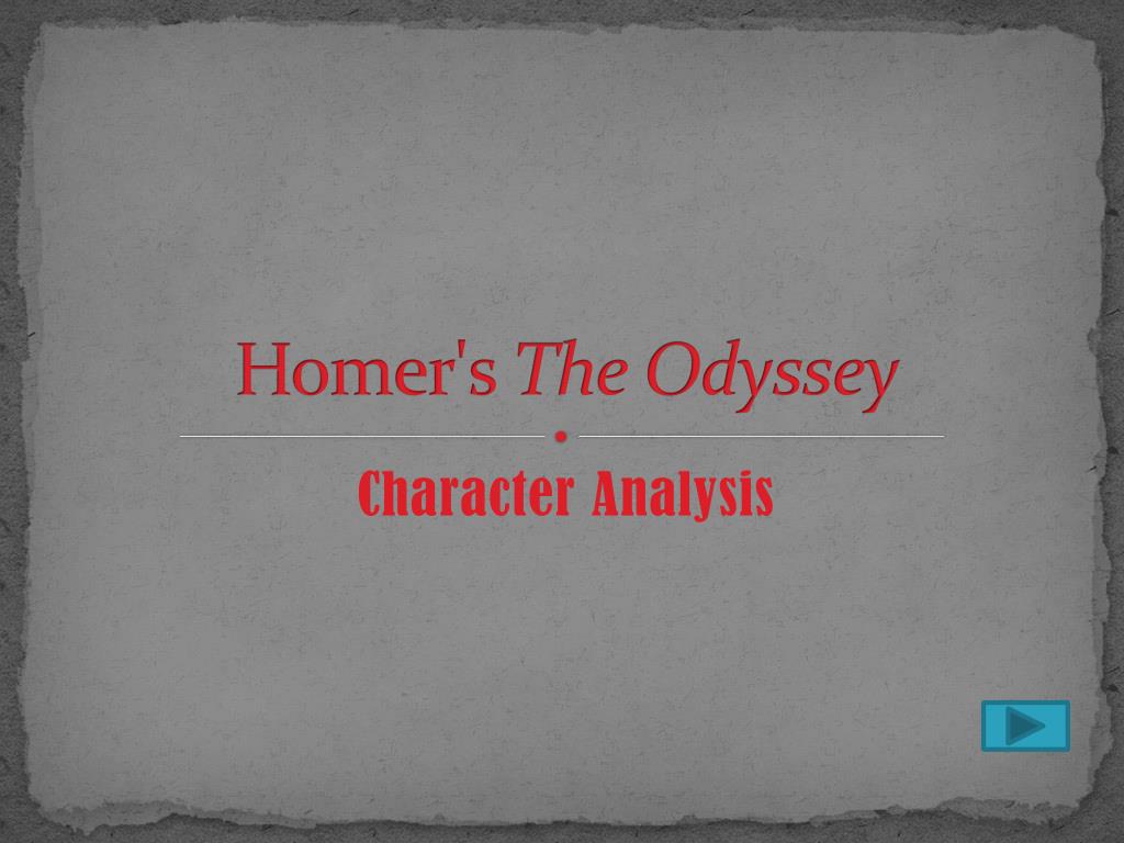 PPT - Homer's The Odyssey PowerPoint Presentation, free download - ID ...