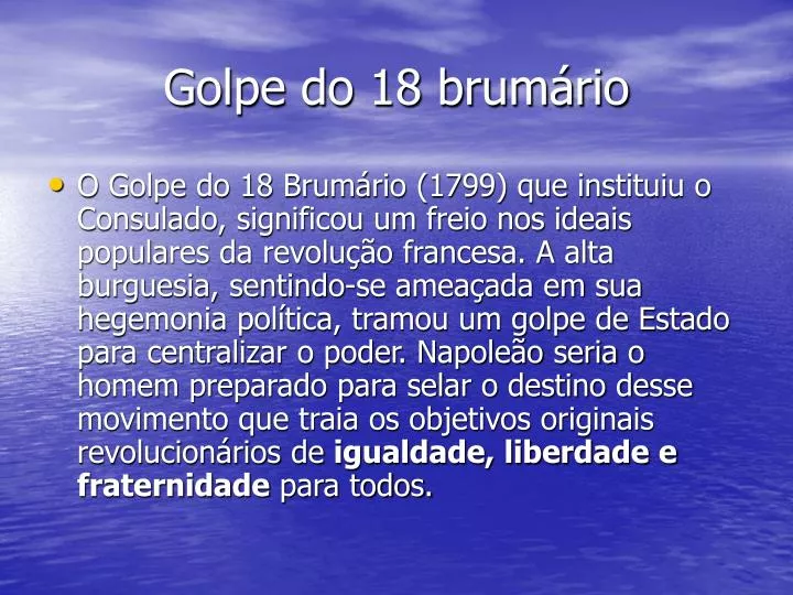 golpe do 18 brum rio