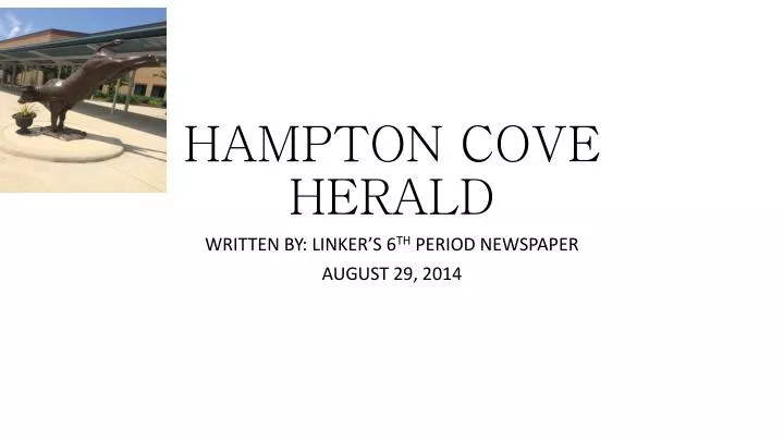 hampton cove herald