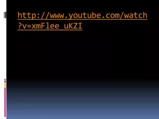 http www youtube com watch v xmflee ukzi