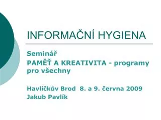 informa n hygiena