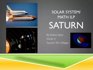 Solar SYSTEM/ MATH ILP SATURN