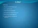 E-Mail - slide 1