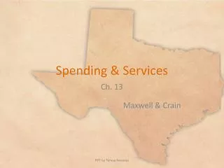 Spending &amp; Services