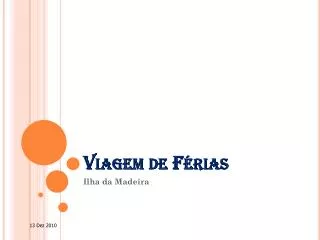 viagem de f rias