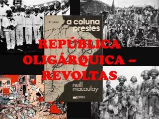 rep blica olig rquica revoltas