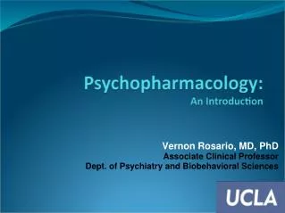 Vernon Rosario, MD, PhD Associate Clinical Professor