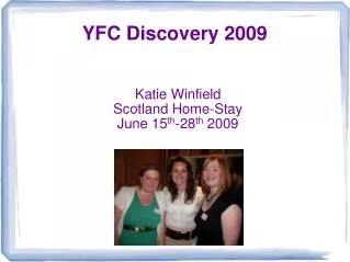 YFC Discovery 2009