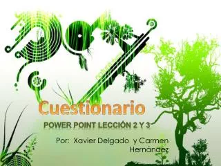 cuestionario