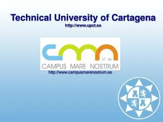 Technical University of Cartagena upct.es